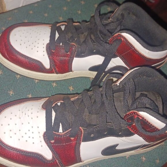 Jordan 1 mid youth 7 - Picture 3 of 4